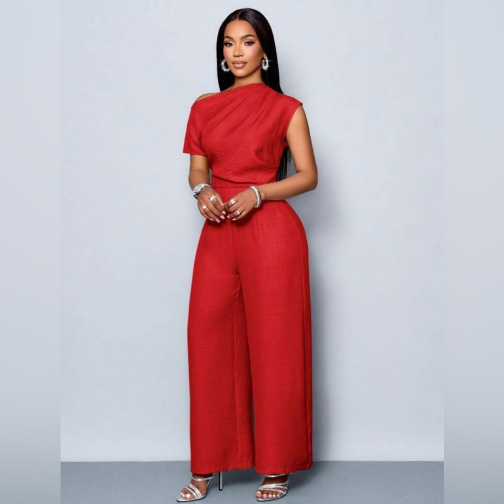 SHEIN Asymmetrical Jump Suit NWOT